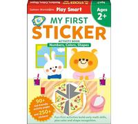 Play Smart MY FIRST STICKER Numbers, Colors, Shapes: For Ages 2+