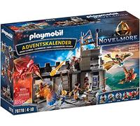 Playmobil 70778 Calendrier Avent Chevalier Novelmore Atelier Dario- Novelmore- La Magie de Noël- Noël 24 Surprises