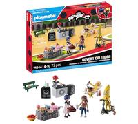 Playmobil Calendrier de l'Avent Miraculous, Pique-nique à Paris, 24 surprises, 72 pièces, Dès 4 ans