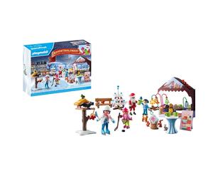 Playmobil Calendrier De L´avent : Voyage Au Marché De Noël