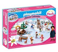 PLAYMOBIL Calendrier de l'Avent 70260 Heidis Monde d'hiver pour Enfants à partir de 4 Ans