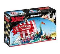 Playmobil Calendrier de l'Avent Astérix 71087 – Astérix et les Pirates, 125 pièces, 7 personnages