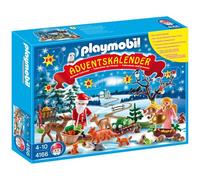 Playmobil Christmas 4166 - Calendrier De L'avent Les Animaux De La Forêt