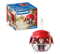 Playmobil | Christmas | Boule de Noël : Boulanger | Boule Festive avec Père Noël et Accessoires de pâtisserie | pour Enfants à partir de 4 Ans | 72219