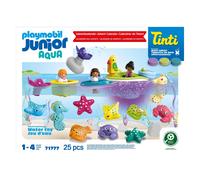 Playmobil Calendrier de l'Avent Junior & Tinti 71777 – bain coloré, 31 pièces, multicolore