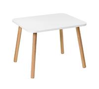 PlayPals Furniture Table en bois pour chambre d'enfant 50 x 60 x 47 cm, cadeau pour enfants de 2, 3, 4, 5, 6, 7 ans, meuble à monter soi-même, table pour enfants