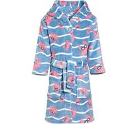 Playshoes Bademantel Krebs Robe de chambre Mixte Enfant Bleu/Rose 98/104