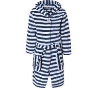PLAYSHOES Peignoir 'Maritim' bleu / blanc, Taille 98-104