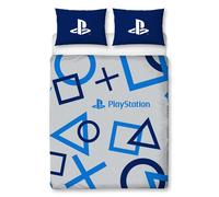 Character World PYSBLEDD001UK2 Housse de Couette Double Face réversible avec taie d'oreiller Assortie Bleu