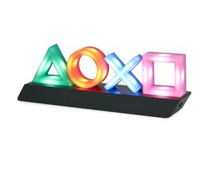 Playstation Lumières LED Logo - Licence officielle - 3 Modes - Réagit à la Musique