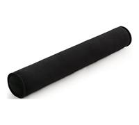 PLCIVSA Coussin Boudin Cervicales - 30/45/50/60/70/80/90/120/150cm - Cylindrique Ergonomique Oreiller Cervical - pour Canapé/lit/Voiture/Bureau/Yoga - avec Housse Amovible(Noir,20x150cm/8x59in)