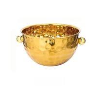 PLCPDM Seau à glace pour bol à fruits en acier inoxydable, pour la cuisson, le mélange et le service, panier de lavage de capacité, seau à champagne