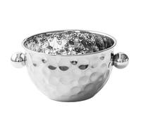 PLCPDM Seau à glace pour bol à fruits en acier inoxydable, pour la cuisson, le mélange et le service, panier de lavage de capacité, seau à champagne