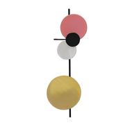 Please Wait to be Seated Planet Applique Murale Rouge