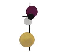 Please Wait to be Seated Planet Applique Murale Violet