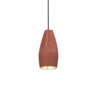 Pleat Box 13 LED Lampe suspendue Marset Terre cuite-Or - 8435516806235