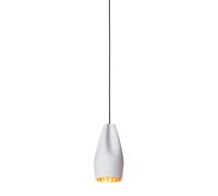 Pleat Box Suspension 13 Blanc & Or