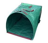 Pleayietoopiatiey Grand sac à déchets de jardin portable pour ramasser les feuilles de jardin 200 l