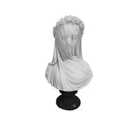 Pleayietoopiatiey Statue en forme de buste de femme voilée, cadeau de pendaison de crémaillère, élégant pour bureau, maison, bibliothèque