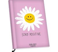 Plenty Gifts Agenda 2027 - Agenda Stay Positive - Planificateur semainier - Calendrier 2027-20,5 x 15,2 cm