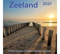 Plenty Gifts Calendrier 2027 - Calendrier mural Zélande - Calendrier mensuel - 16 mois - 30 x 30 cm