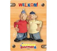 Plenty Gifts Plaque personnalisée - Buurman Welkom - Plaque décorative de Bienvenue Voisin - Version néerlandaise - 14,8x21cm