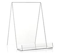 Plexiglas® Support de livre en tant que porte-documents et comptoir au format A5