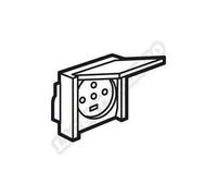 PLEXO 10 PRISE 3P+N+T 20A 380V Socle à encastrer -
