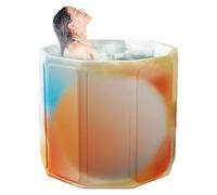 pliable adulte Seau de bain intégral pour le corps entier femmes, petits | Portable Bain Glacé Petits Appartements Compact Léger Gain De Place Garçons Filles