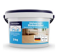 PLID® Colle Sol Universelle 3 kg [Forte & Imperméable] - Application facile, Sans Odeur, Sans Solvant - Idéale pour revêtements sols souples - PVC, Vinyle, Tapis, Linoléum, Moquette, Liège