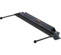 Plieuse à boîte et à panneau, 910 ± 10 mm, 0-130 degrés, plieuse pour tôles, mini-plieuse portable avec capacité pour acier à faible teneur en carbone de calibre 20 et aluminium de calibre 14, poignée
