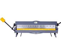 Plieuse à boîte et à panneau, plieuse pour tôles de 1270 mm, capacité pour acier doux de calibre 16, réglable de 0 à 135 degrés, machine à plier le métal à 16 doigts, plieuse en aluminium robuste pour