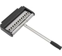 Plieuse à tôle - Cintreuse à métaux - Manuelle - Angle de pliage 0-90° - Acier 45# - Pour acier/cuivre ≤0,5 cm - Noir