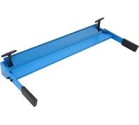 Plieuse à tôle - Plieuse manuelle - Largeur de travail 63 cm - Angle de pliage 0-120° - Capacité 1-1,2 mm - Acier au carbone Q235 - Montage sur table à étau - Glow Blue