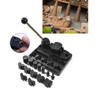 Plieuse de bijoux, outils de pliage multifonctionnels pour boucles d'oreilles, outils manuels pour la fabrication de bijoux pour les machines à plier les bagues, pour la réparation de bijoux