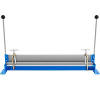 Plieuse manuelle - Plieuse de tôle - Angle 0–90° - Largeur de travail max. 76 cm, tôle de 1,2 mm - Acier Q235, résistant à la corrosion - Pour l'atelier et l'usine - Bleu