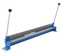 Plieuse métallique manuelle, largeur de pliage de 914 mm, angle réglable de 0 à 90°, couleur bleue