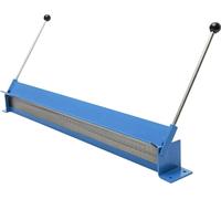 Plieuse/plieuse à tôle - Modèle manuel - Longueur de pliage 914 mm - Angle 0-135° - 2 serre-joints en C - Acier 45# - Pour l'acier et l'aluminium - Bleu