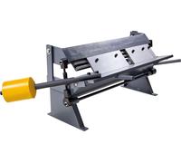 Plieuse SucceBuy, banc de pliage de 610 mm, épaisseur de pliage pour acier doux de 1,5 mm, angle réglable de 0 à 135 degrés, plieuse de tôle à 5 doigts, plieuse pivotante pour des travaux de pliage pr