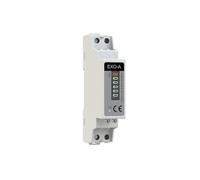 Plikc - Compteur d'électricité monophasé à 6 chiffres - analogique - modulaire EXO-A