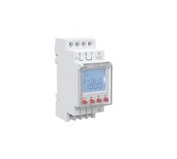 plikc PLK062676 Horis AS2 Crépusculaire/minuteur Interrupteur horaire Numérique (Astronomique 2 canaux), Gris