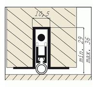 Plinthe automatique ELLEN-MATIC 3 ELTON FRANCE CALFEUTRAGE 1808154