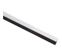Plinthe avec brosse - Hauteur 37 mm - Bas de porte - Profil PBH - Bilcocq