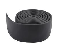 Plinthe en caoutchouc de 2 m - Protection murale anti-collision - 8 cm x 1 | Cette bande de caoutchouc épaisse offre une excellente protection contre les chocs pour les coins des murs et les meubles