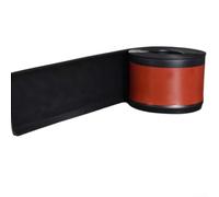 Plinthe flexible de 4 m facile à décoller et plinthe flexible de 4 m (noir) | Décollez et installez, pas besoin de clous, option de couleur grise, couvre facilement les trous, lisse pour nettoyer la