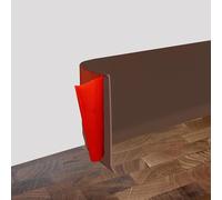 Plinthe Souple Autoadhésive PVC 10 mètre, Plinthe Adhesive -8cm de large -2 mm d'épaisseur, Plinthe Corniere Bande Décorative pour Cuisine et salle de bain