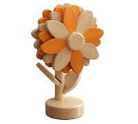 Pliraydn Sous-plat Tournesol Écologique Léger | Ensemble de 5 dessous de plat en bois de hêtre tournesol, léger et , idéal pour plan de travail.