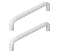 PLLJIAXUAMCLNAA Lot de 2 poignées d'armoire de cuisine, de commode en alliage d'aluminium, longues poignées de porte d'armoire pour tiroir, commode, armoire et armoire (128 mm)