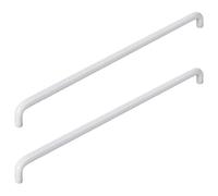 PLLJIAXUAMCLNAA Lot de 2 poignées d'armoire de cuisine, de commode en alliage d'aluminium, longues poignées de porte d'armoire pour tiroir, commode, armoire et armoire (588 mm)