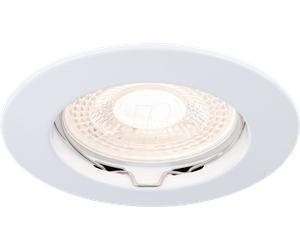 PLM 17943 - Éclairage encastré, GU 5,3, max. 50 W, 12 V, rond, intensité var